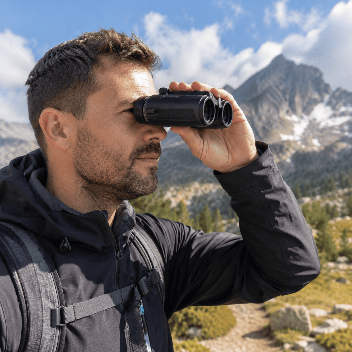 Cairnward-Outdoor 12x42 hiking binoculars waterproof long range