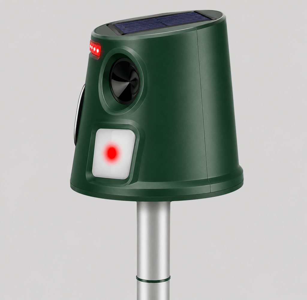 Cairnward-Outdoor 360 degree solar ultrasonic pest repellent for outdoor animals