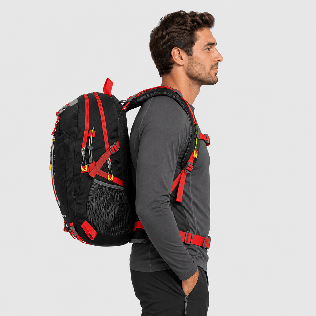 Cairnward-Outdoor 40L hiking backpack water resistant travel daypack