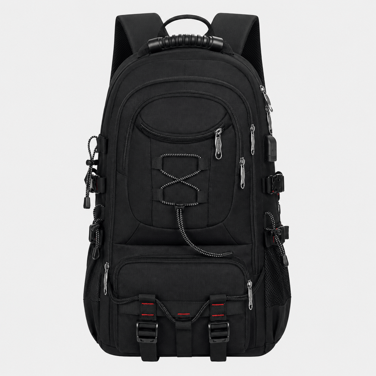 Cairnward-Outdoor 40L hiking backpack with USB charging port travel