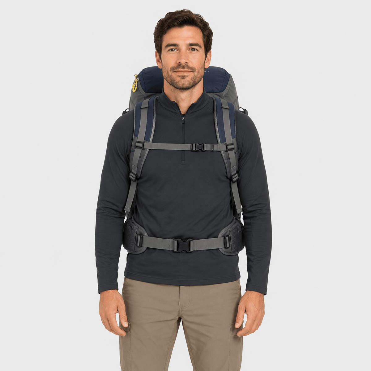 Cairnward-Outdoor 50L hiking backpack waterproof travel trekking rucksack