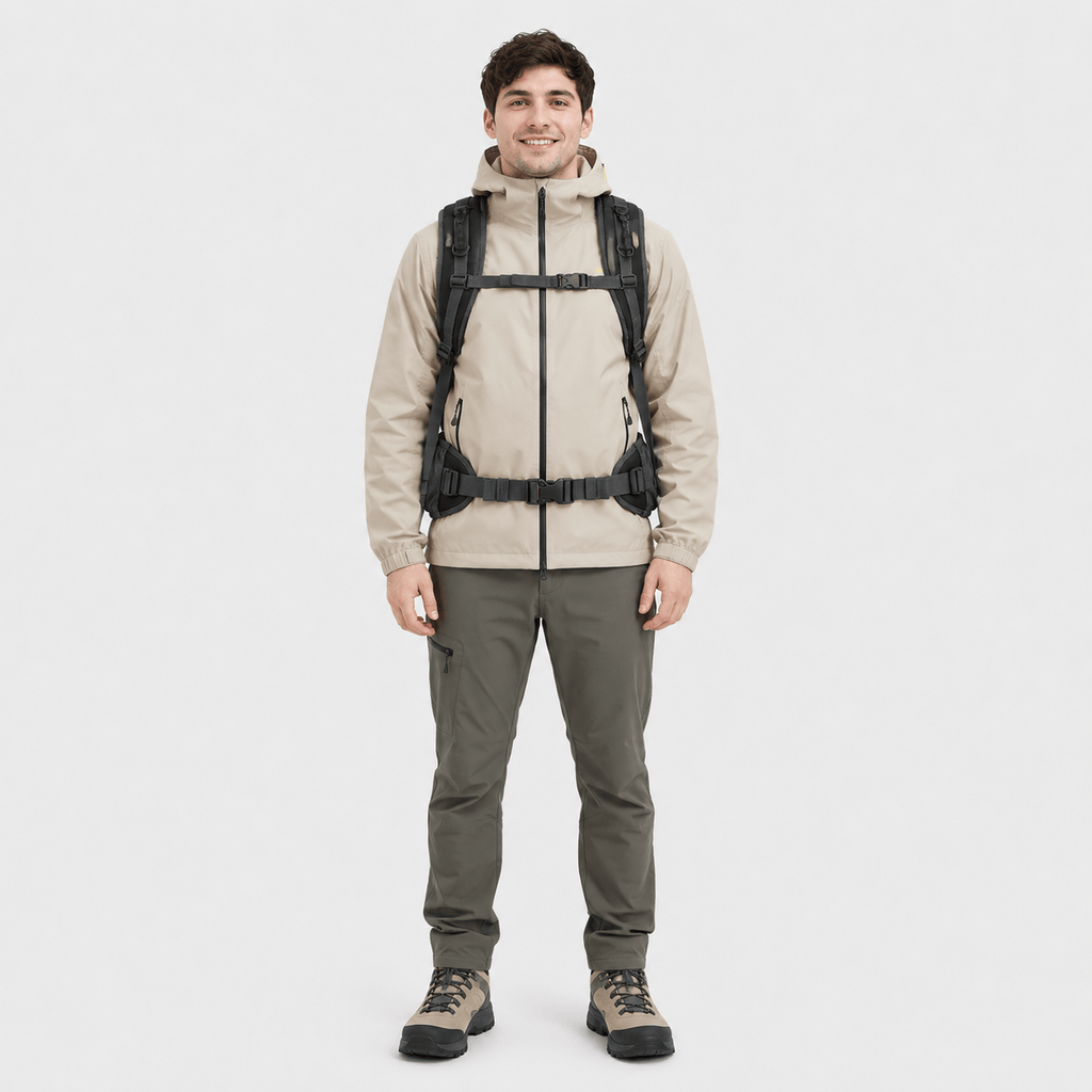 Cairnward-Outdoor 50L hiking backpack with shoe compartment trekking