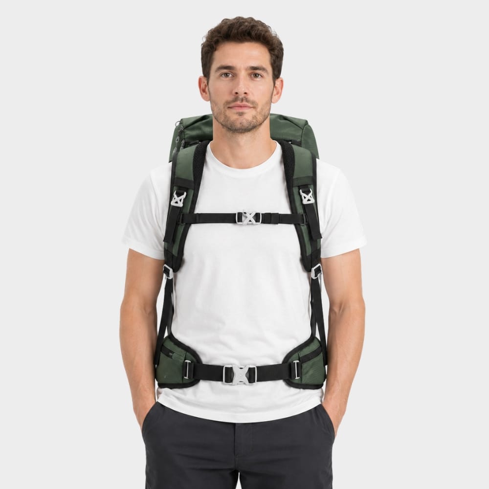 Cairnward-Outdoor 50L waterproof hiking backpack large capacity