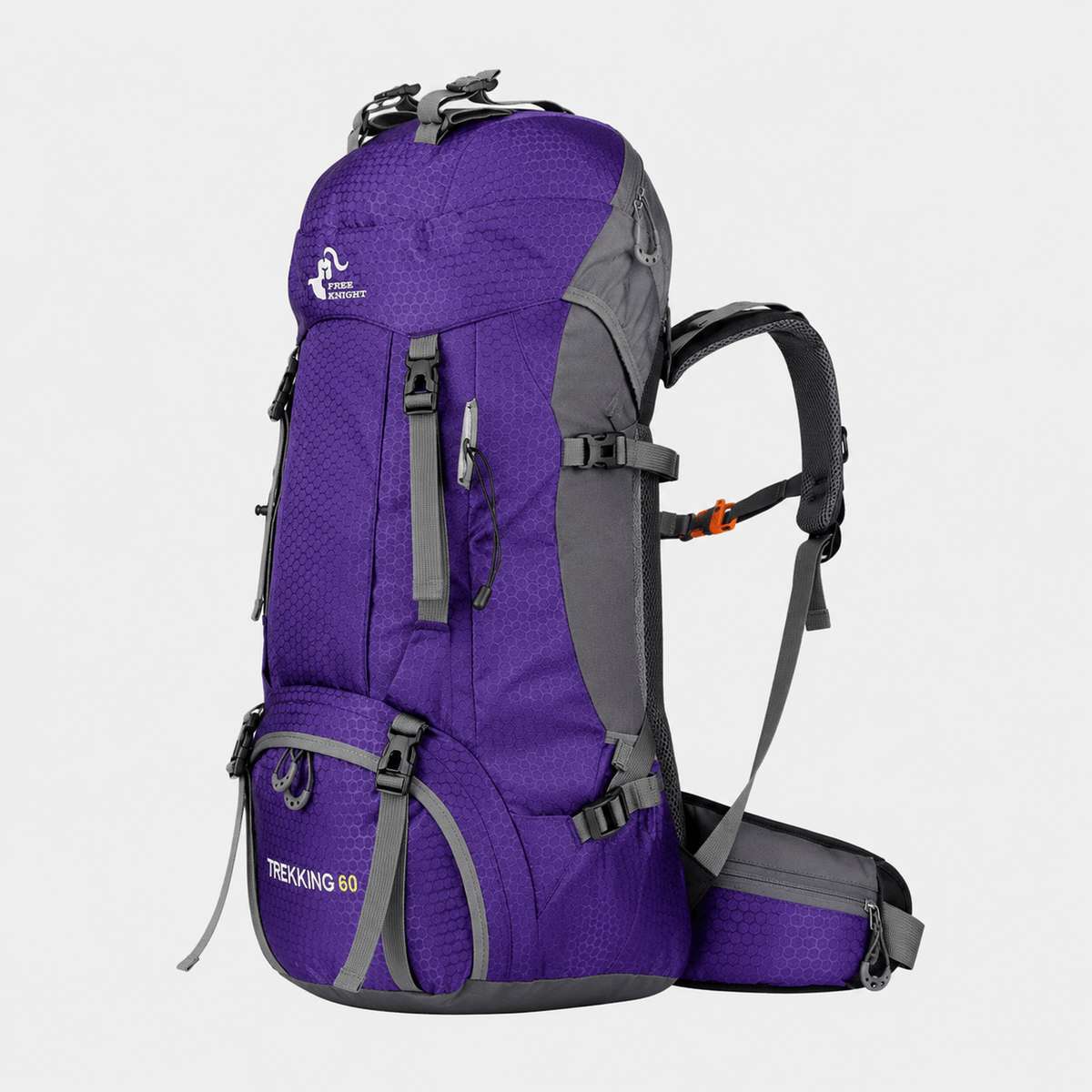 Cairnward-Outdoor 60L hiking backpack with rain cover trekking pack