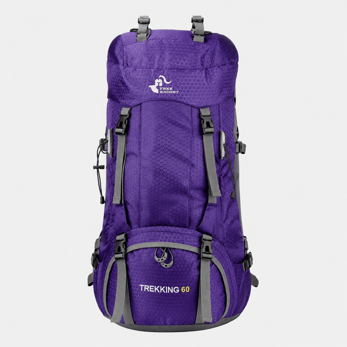 Cairnward-Outdoor 60L hiking backpack with rain cover trekking pack