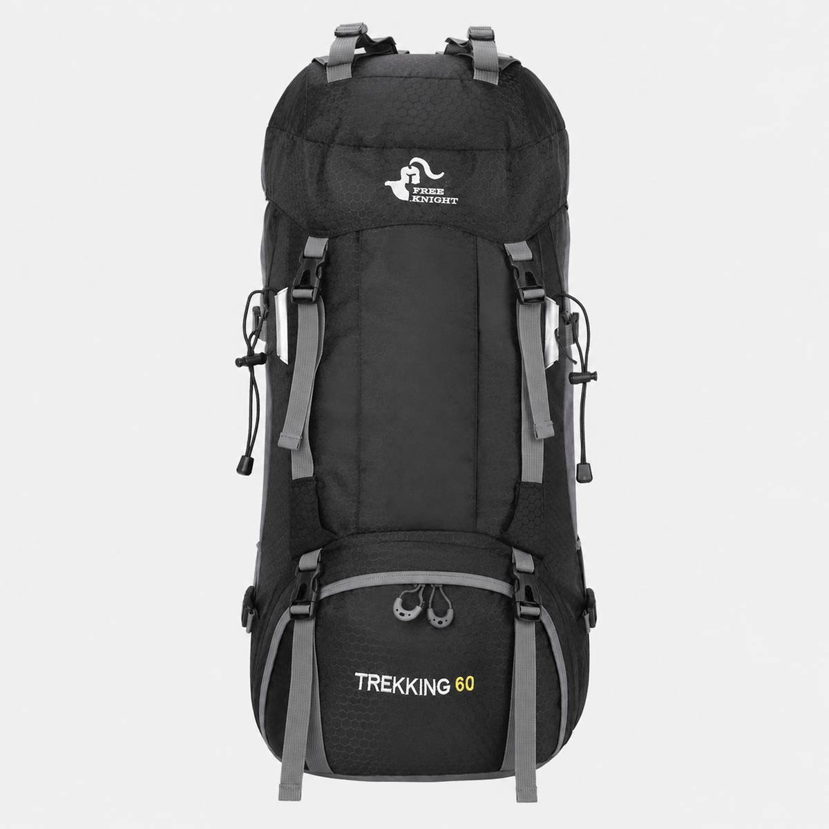 Cairnward-Outdoor 60L hiking backpack with rain cover trekking pack