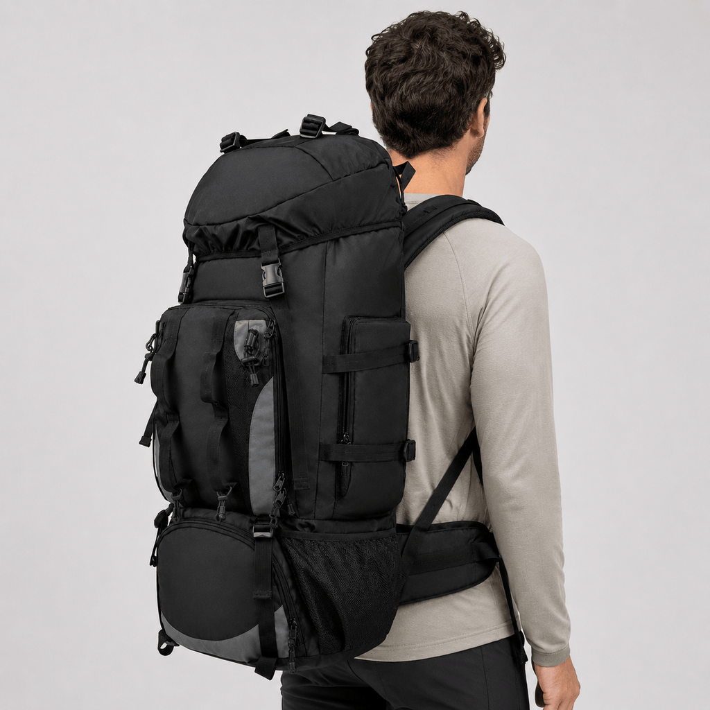 Cairnward-Outdoor 90L hiking backpack large capacity trekking rucksack