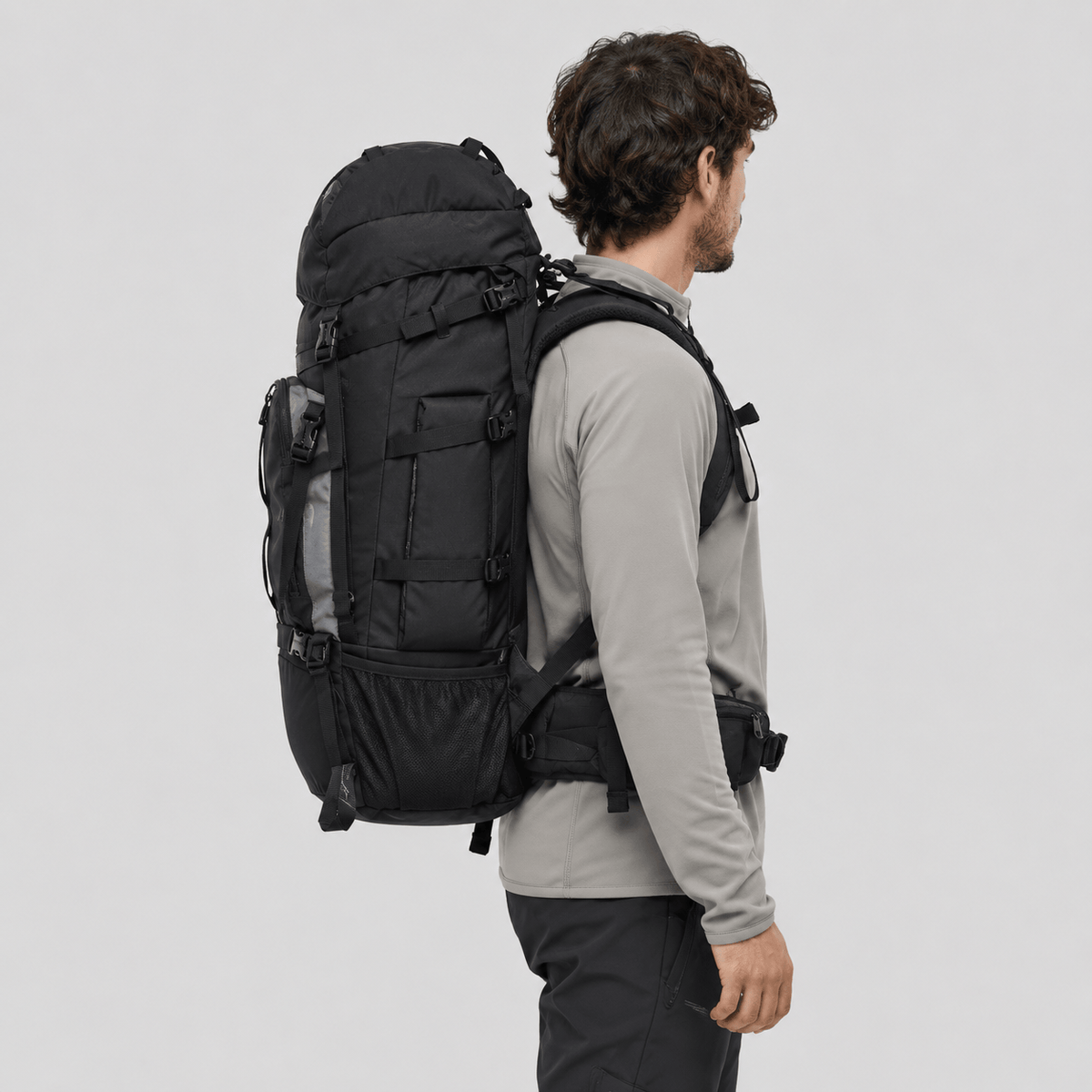 Cairnward-Outdoor 90L hiking backpack large capacity trekking rucksack
