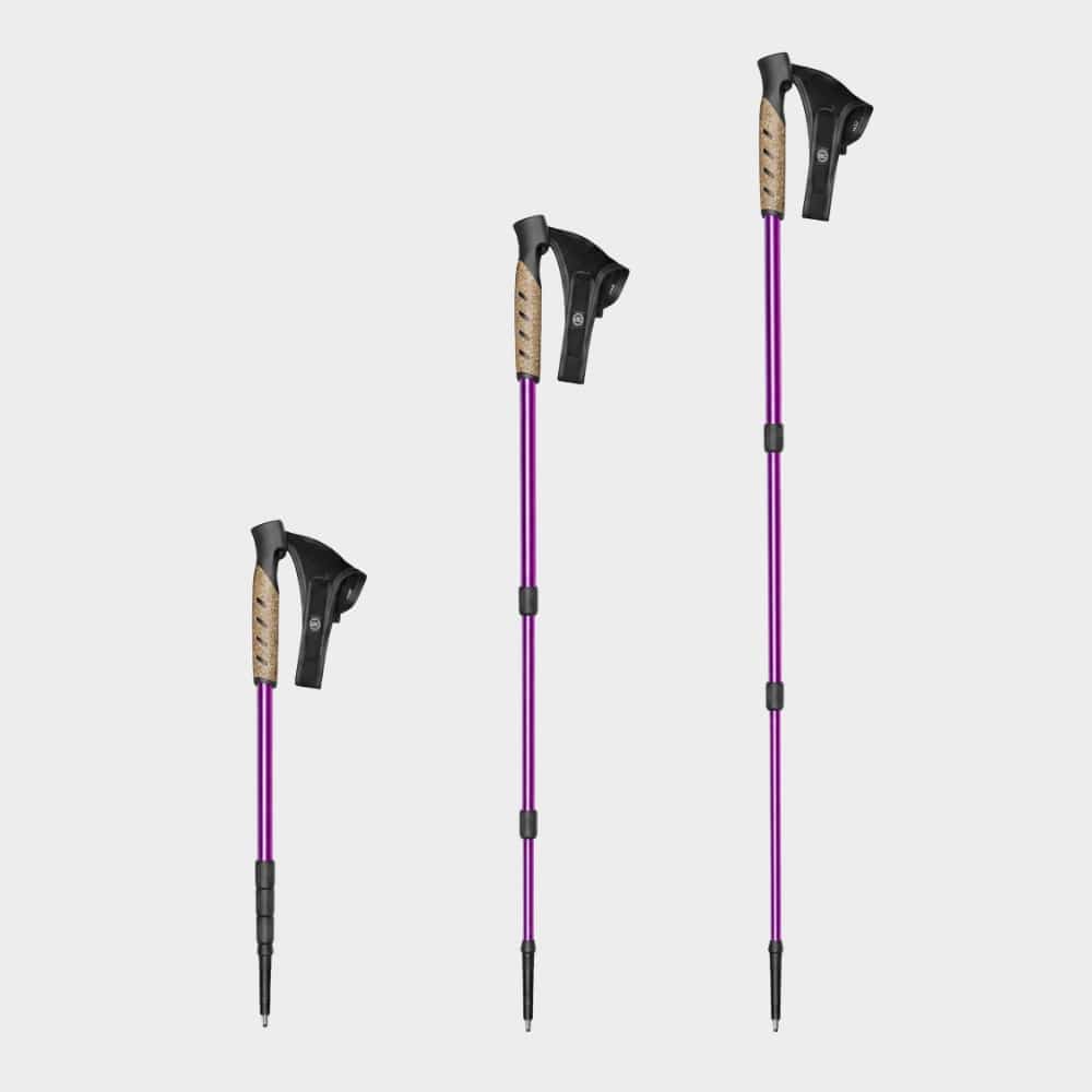 Cairnward-Outdoor adjustable nordic walking poles telescopic hiking sticks set