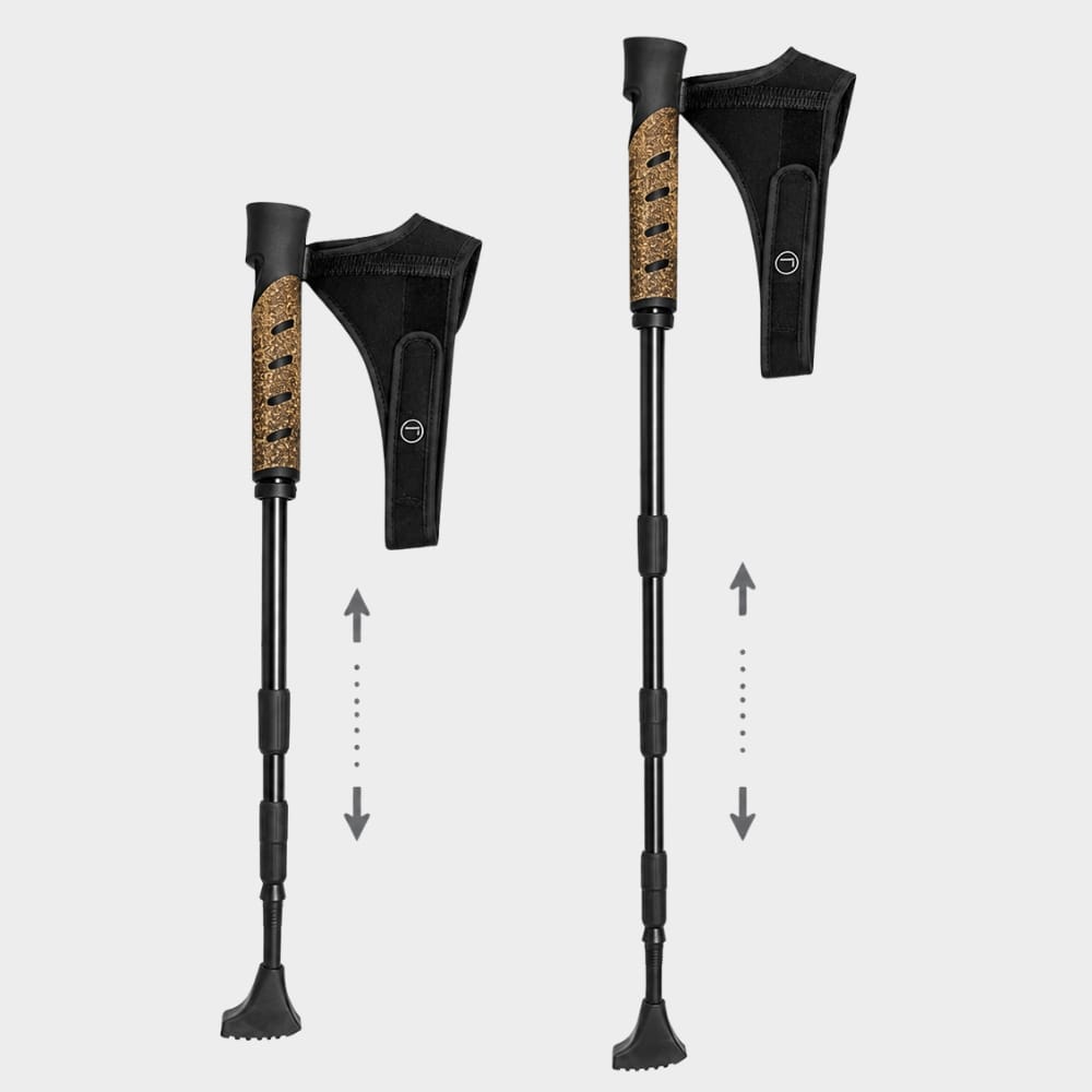 Cairnward-Outdoor adjustable nordic walking poles telescopic hiking sticks set