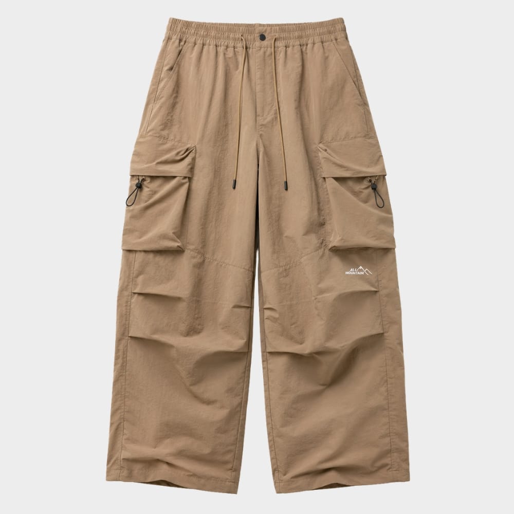 Cairnward-Outdoor baggy hiking cargo trousers waterproof wide leg outdoor pants