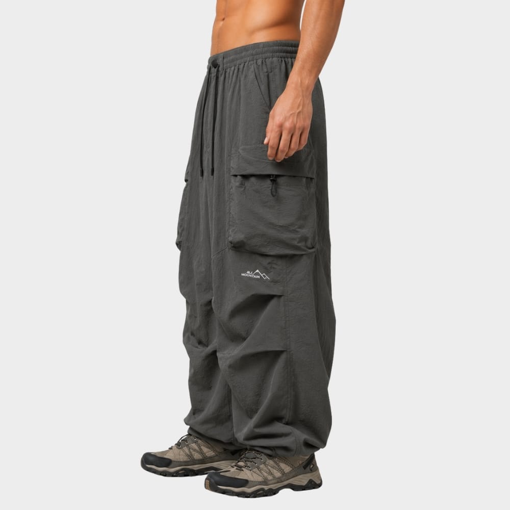 Cairnward-Outdoor baggy hiking cargo trousers waterproof wide leg outdoor pants