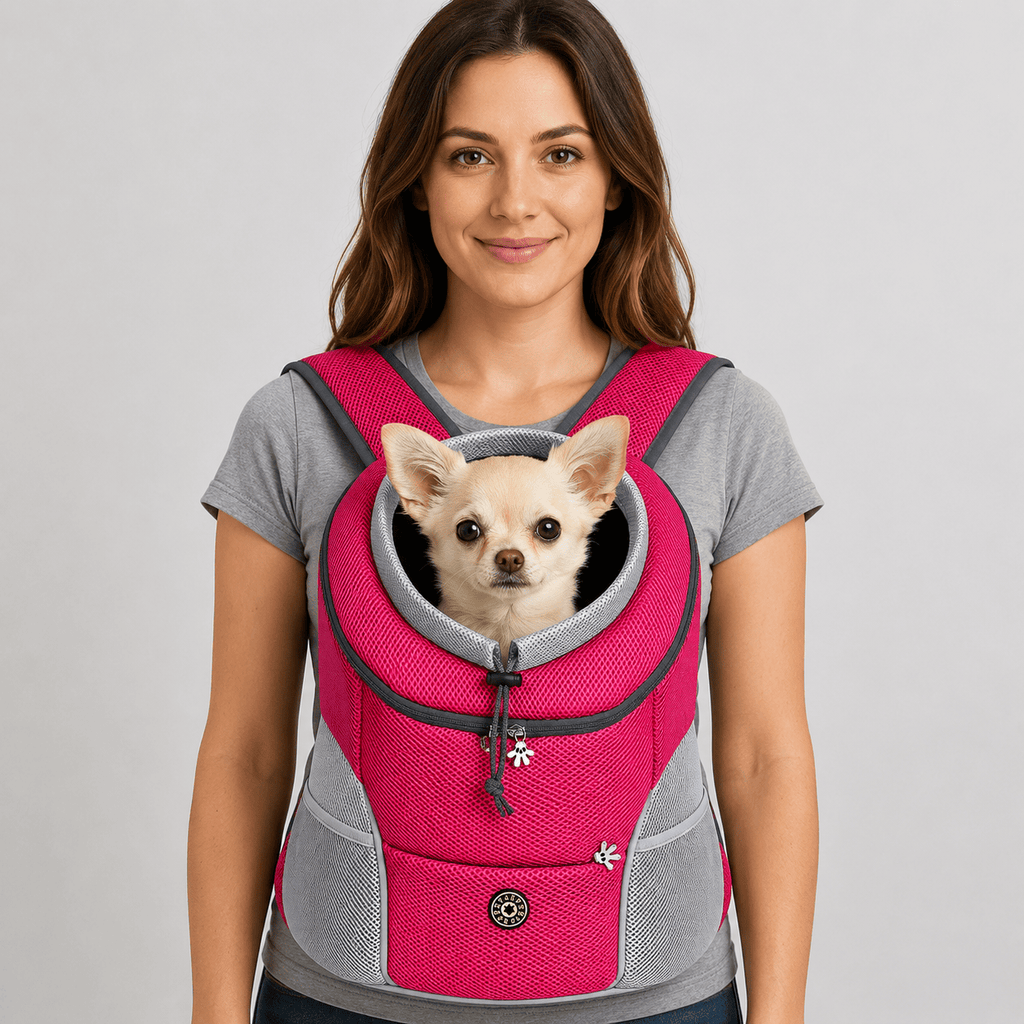 Cairnward-Outdoor breathable dog carrier backpack for small dogs hiking
