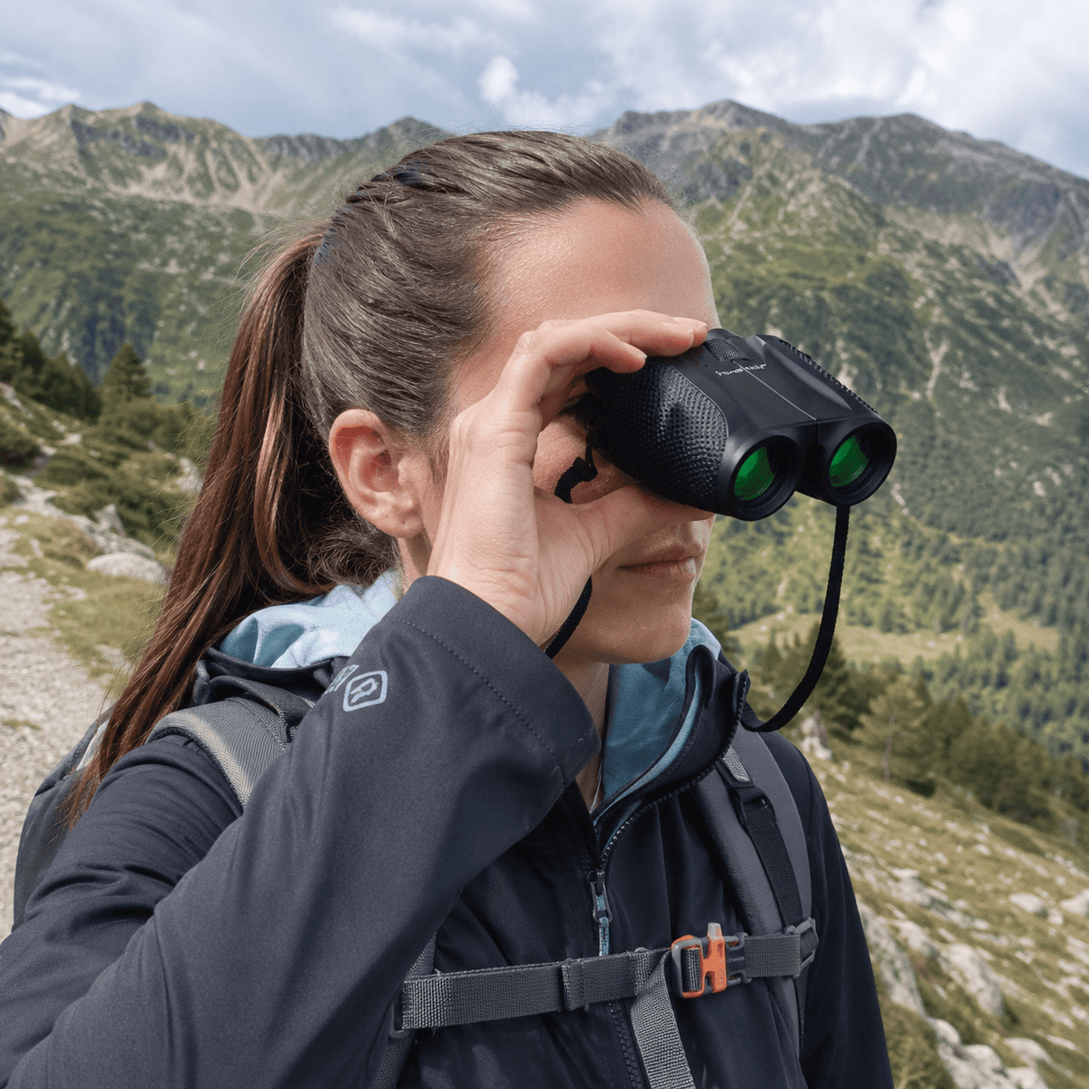 Cairnward-Outdoor compact hiking binoculars 10x25 long range