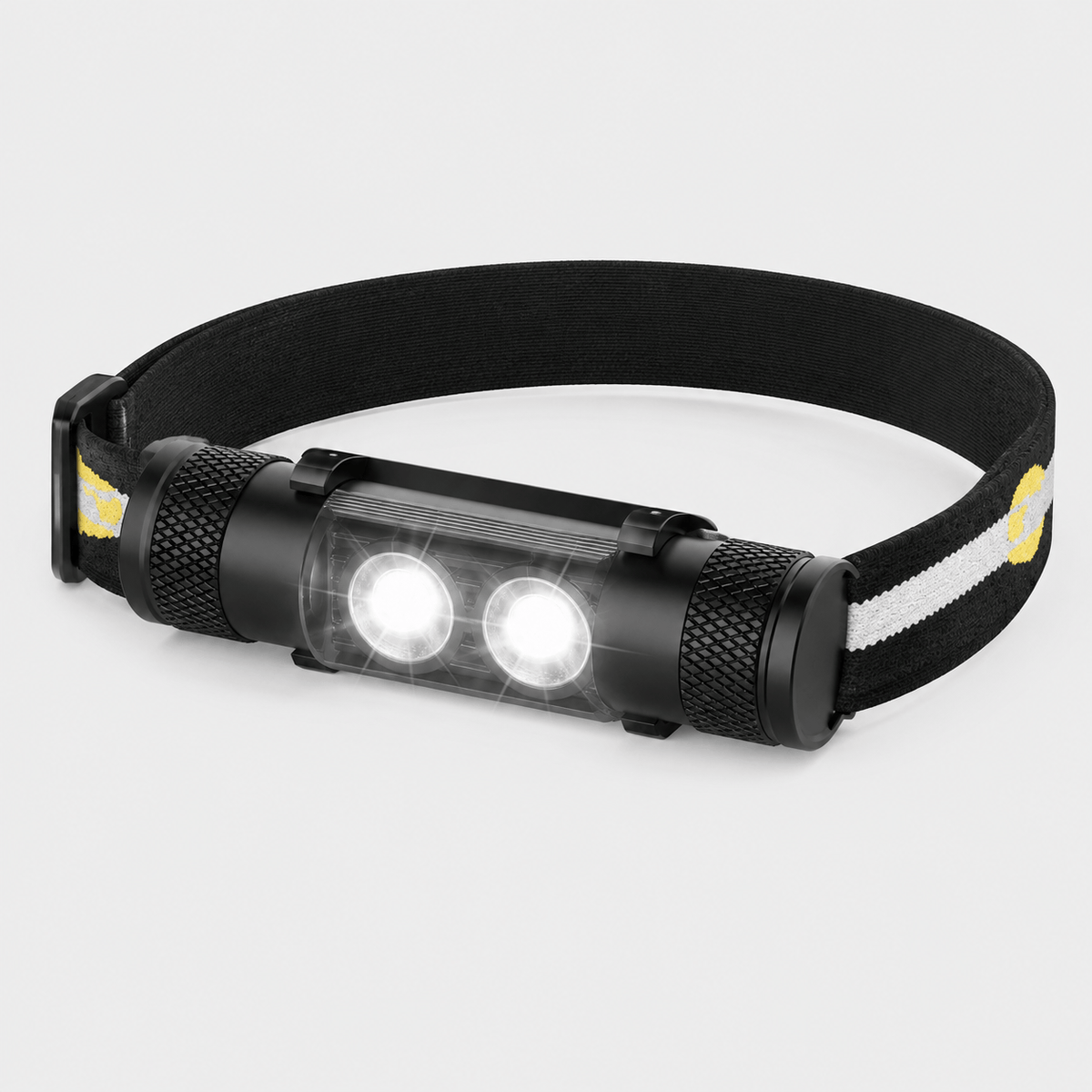 Cairnward-Outdoor dual LED rechargeable headlamp high lumen waterproof headlight