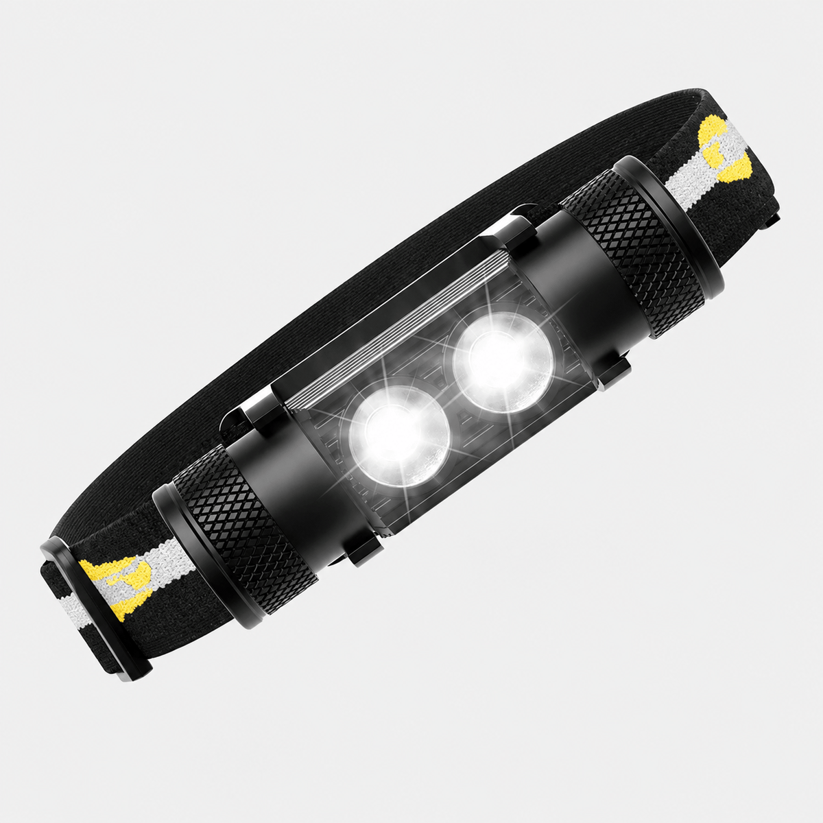 Cairnward-Outdoor dual LED rechargeable headlamp high lumen waterproof headlight
