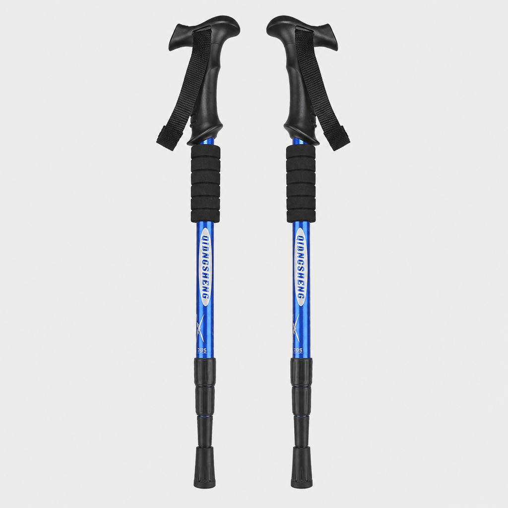 Cairnward-Outdoor foldable telescopic hiking pole with T handle adjustable