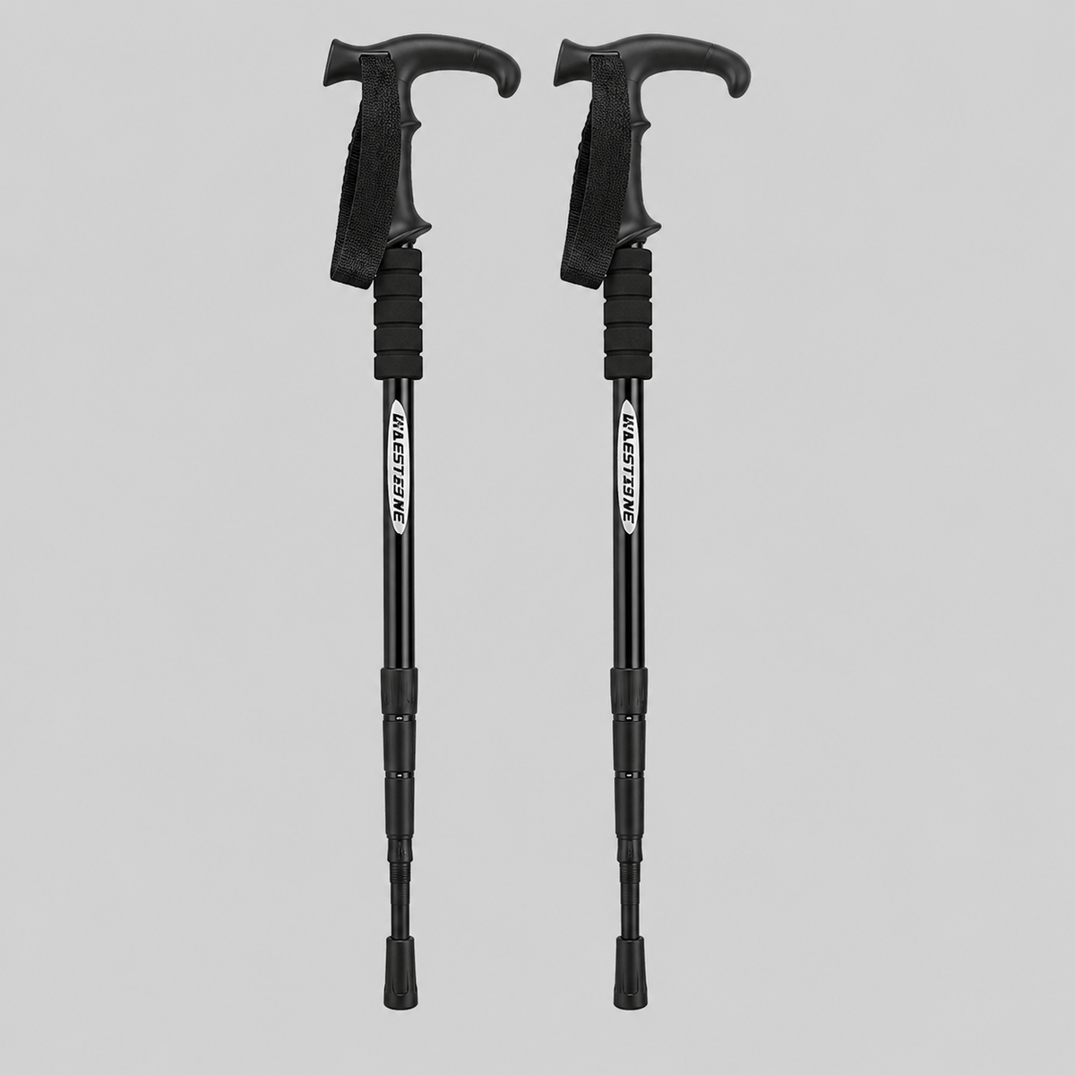 Cairnward-Outdoor foldable telescopic hiking pole with T handle adjustable