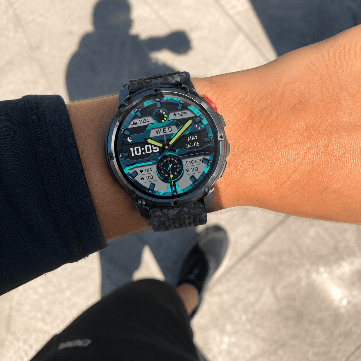 Cairnward-Outdoor GPS outdoor smartwatch with compass long battery waterproof