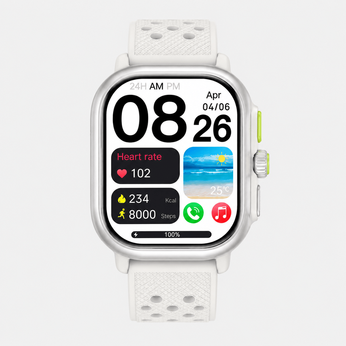 Cairnward-Outdoor GPS running smartwatch with Bluetooth call fitness tracker