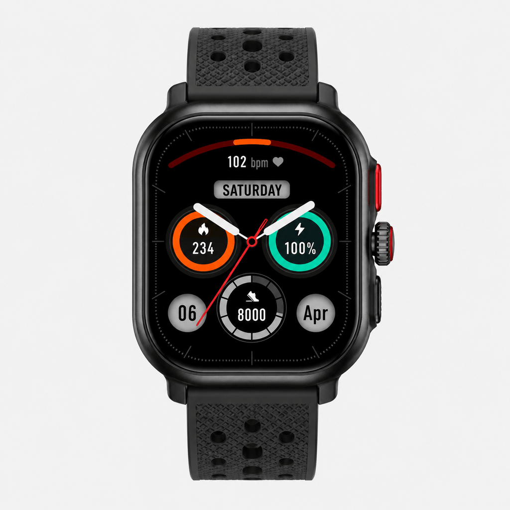 Cairnward-Outdoor GPS running smartwatch with Bluetooth call fitness tracker