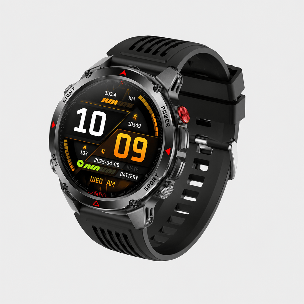 Cairnward-Outdoor GPS smartwatch with compass AMOLED waterproof sport watch
