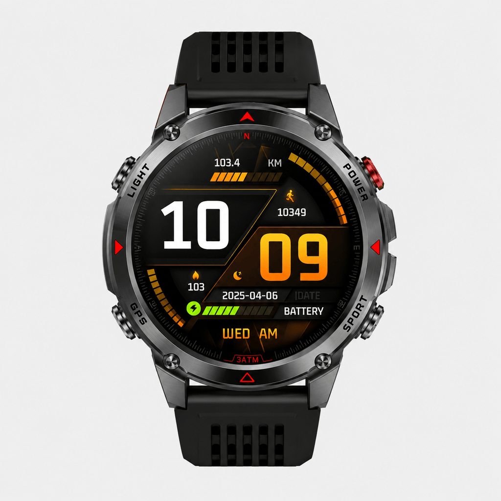 Cairnward-Outdoor GPS smartwatch with compass AMOLED waterproof sport watch
