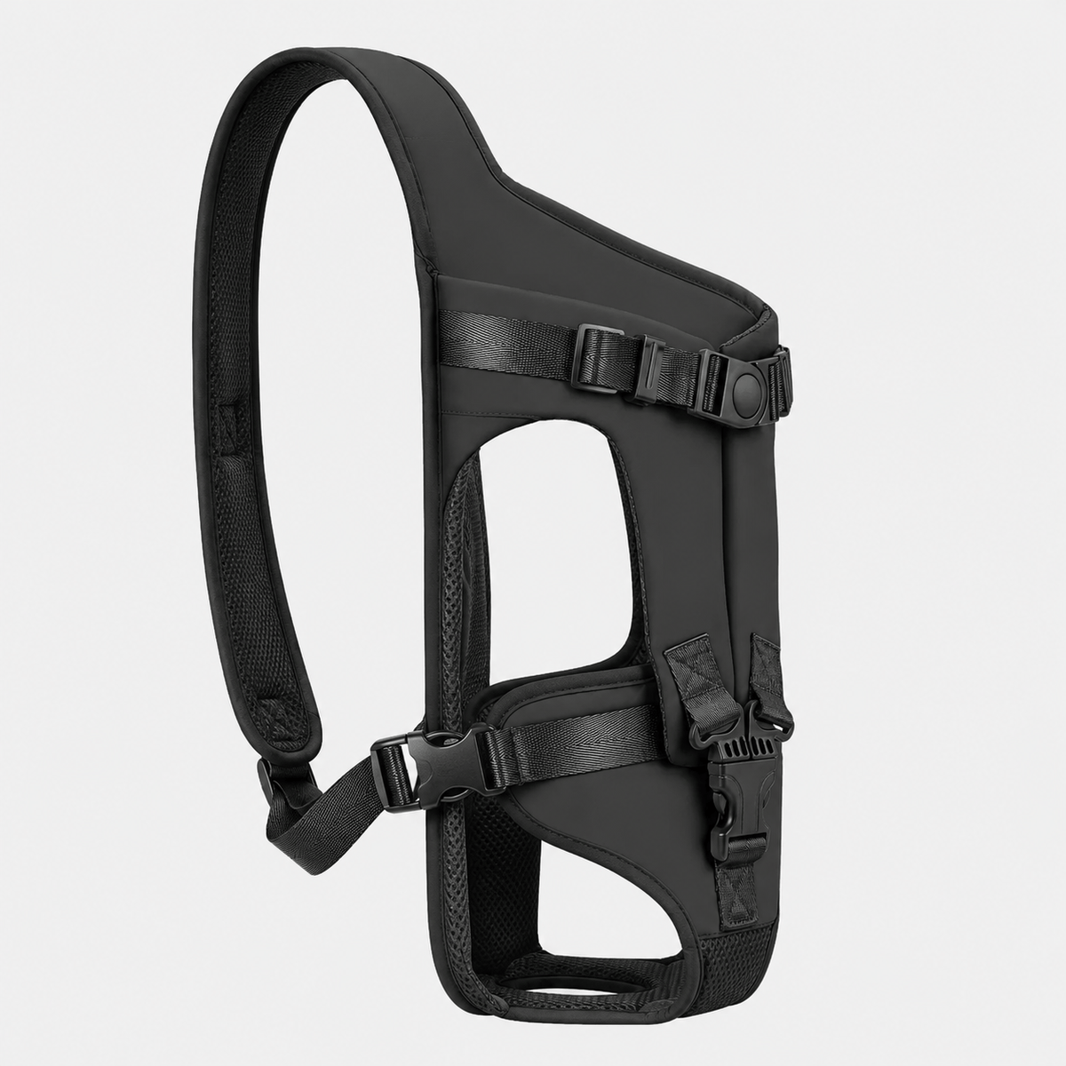 Cairnward-Outdoor hands free dog carrier backpack front chest adjustable