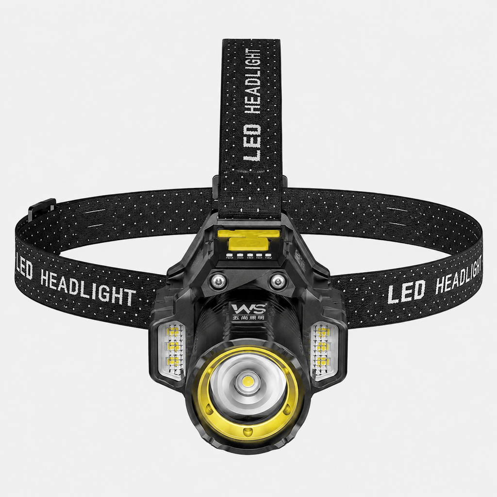 Cairnward-Outdoor high power rechargeable headlamp with motion sensor