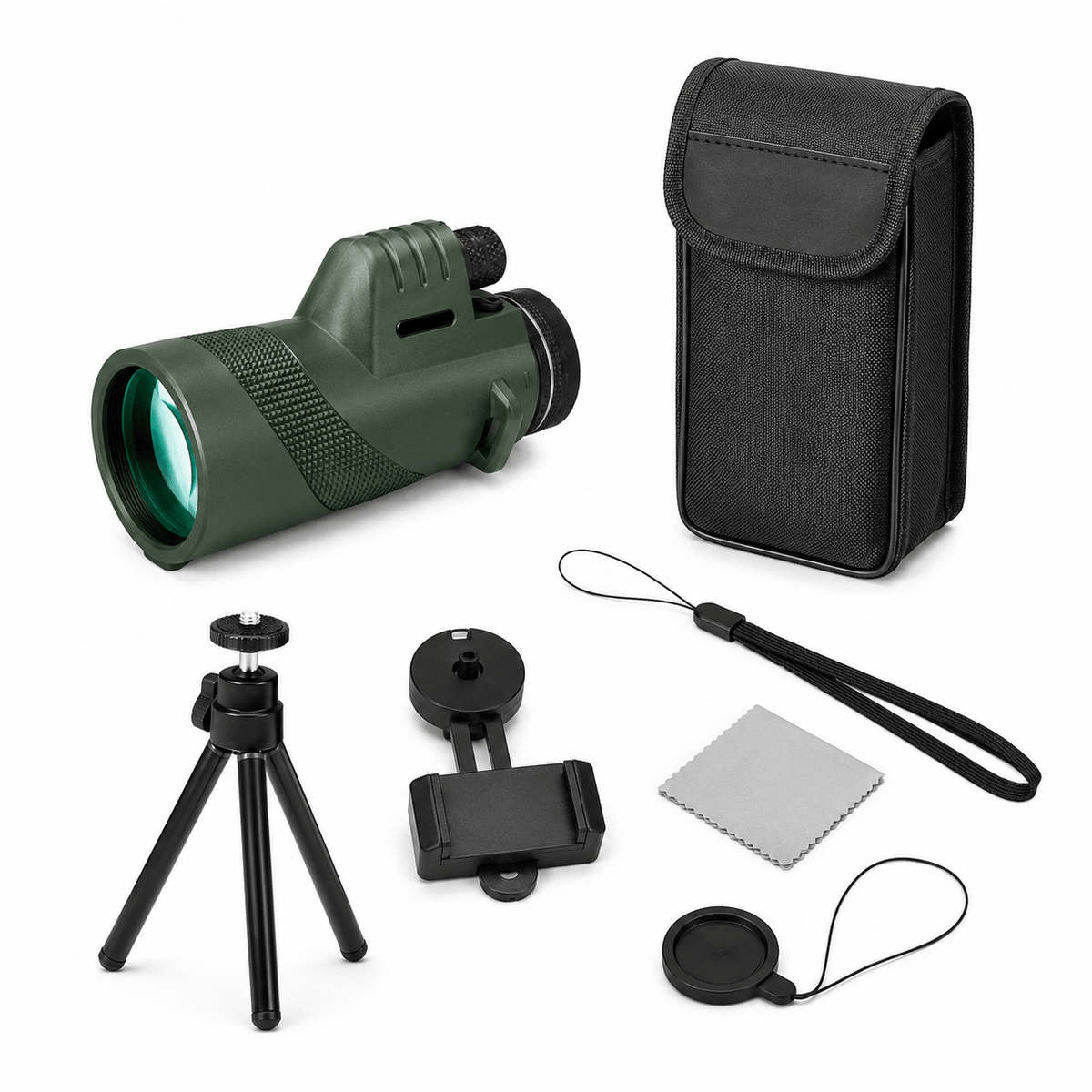 Cairnward-Outdoor hiking monocular telescope long range with phone adapter