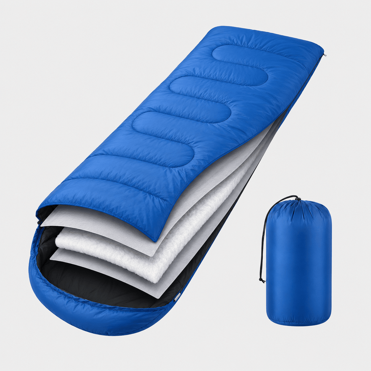 Cairnward-Outdoor lightweight envelope sleeping bag summer camping