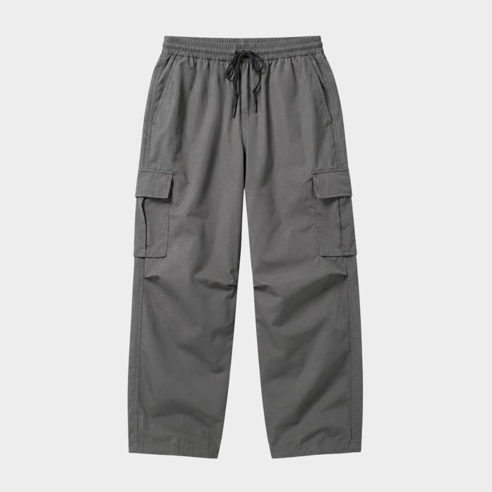 Cairnward-Outdoor lightweight quick dry hiking cargo trousers elastic waist