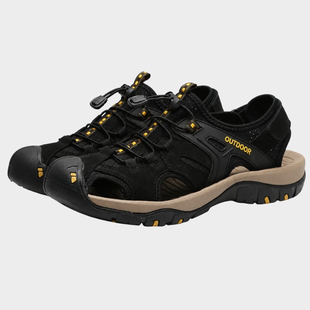 Cairnward-Outdoor mens closed toe walking sandals outdoor non slip