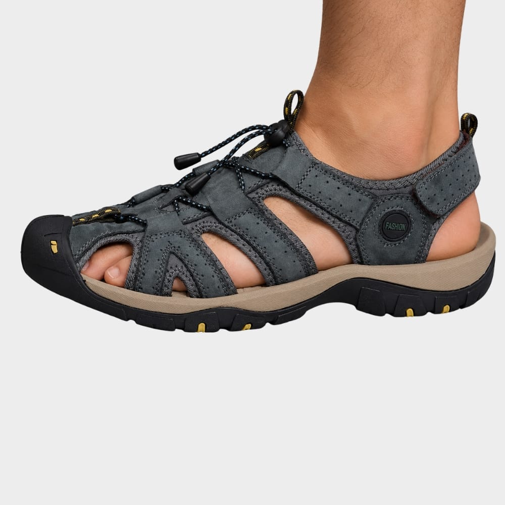 Cairnward-Outdoor mens closed toe walking sandals outdoor non slip