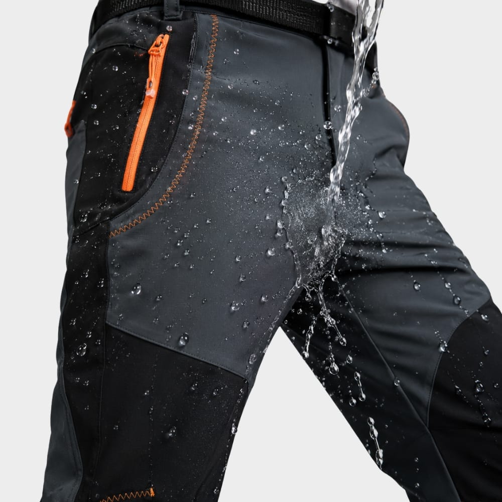 Cairnward-Outdoor mens fleece lined waterproof hiking trousers winter windproof