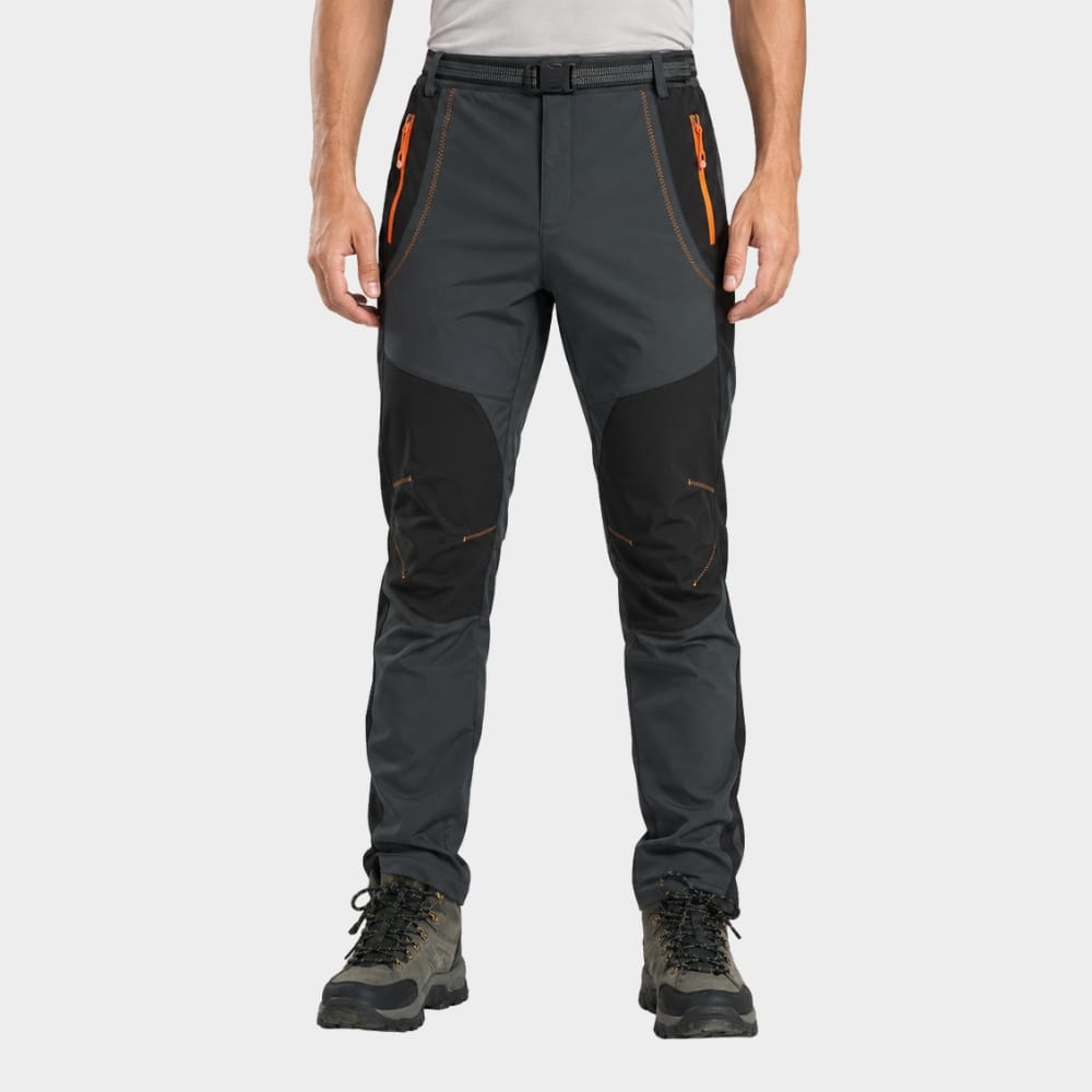 Cairnward-Outdoor mens fleece lined waterproof hiking trousers winter windproof