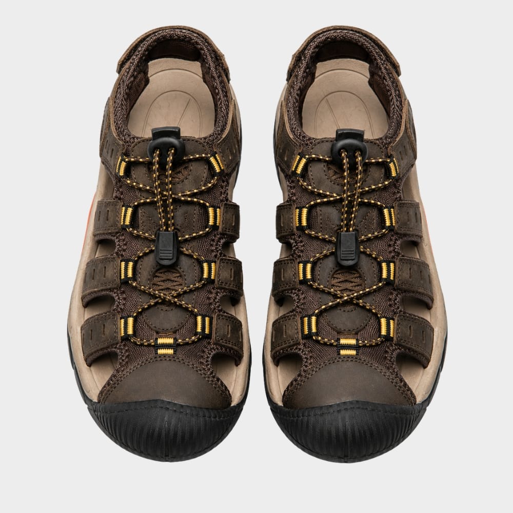Cairnward-Outdoor mens gladiator walking sandals outdoor adjustable straps