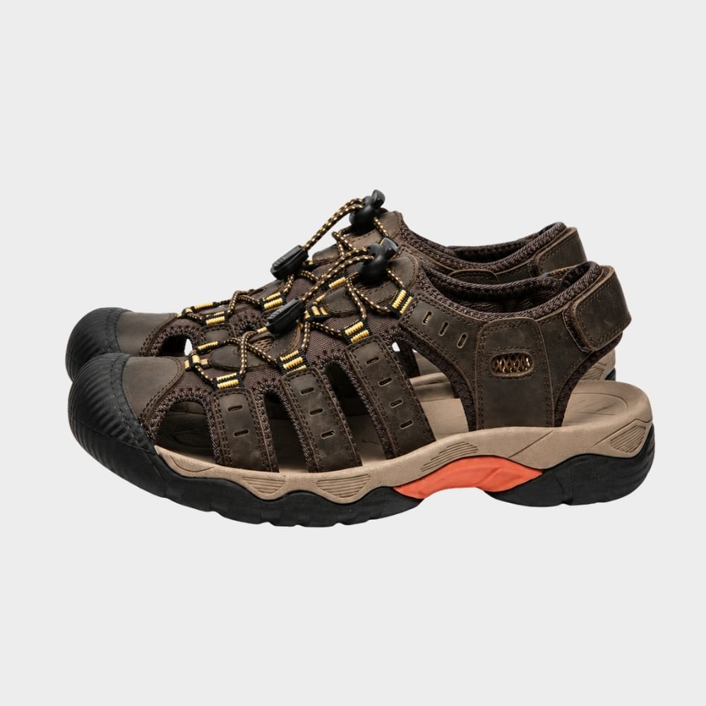 Cairnward-Outdoor mens gladiator walking sandals outdoor adjustable straps