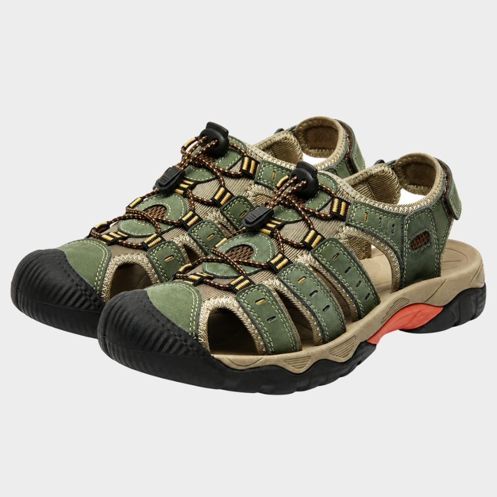 Cairnward-Outdoor mens gladiator walking sandals outdoor adjustable straps