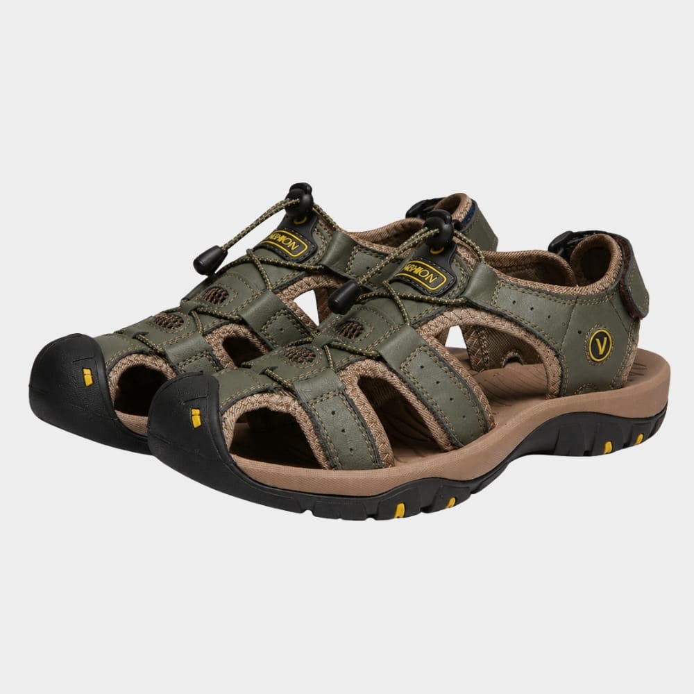 Cairnward-Outdoor mens hiking walking sandals closed toe non slip
