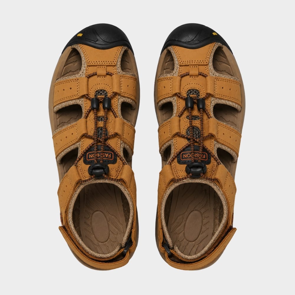 Cairnward-Outdoor mens hiking walking sandals closed toe non slip