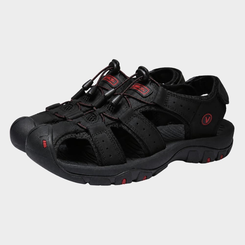 Cairnward-Outdoor mens hiking walking sandals closed toe non slip