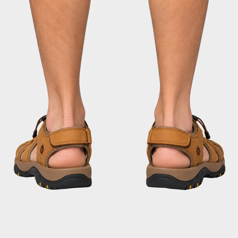 Cairnward-Outdoor mens hiking walking sandals closed toe non slip