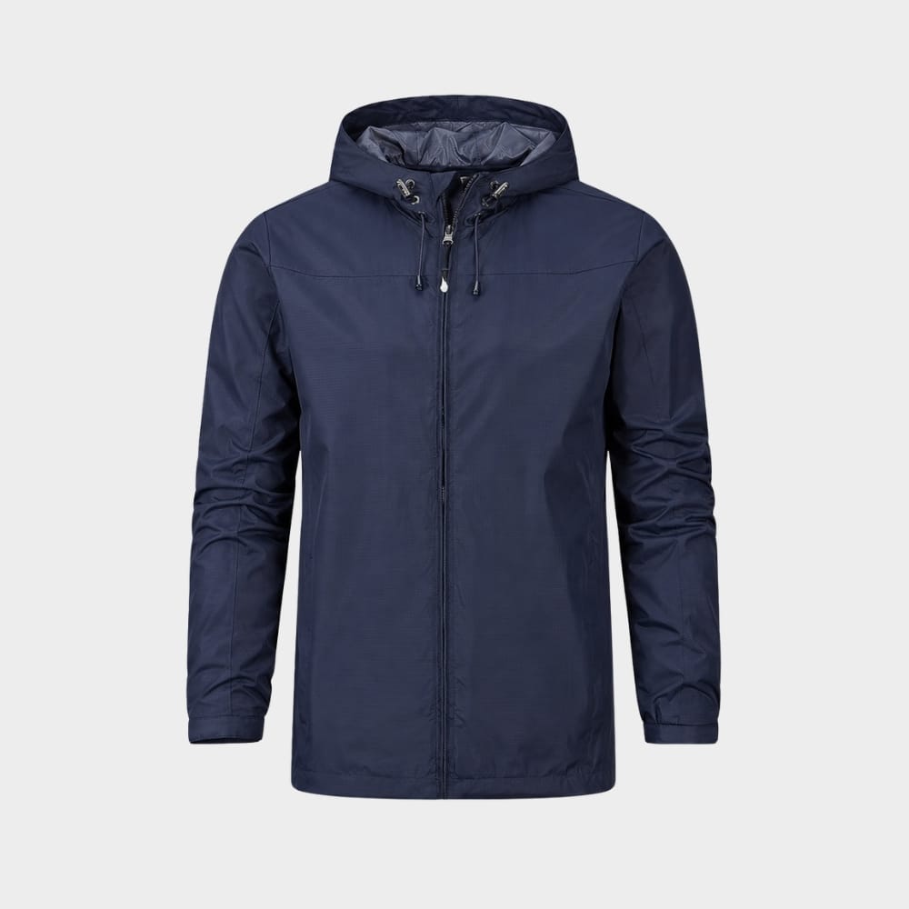 Cairnward-Outdoor mens hooded outdoor rain jacket lightweight sports coat