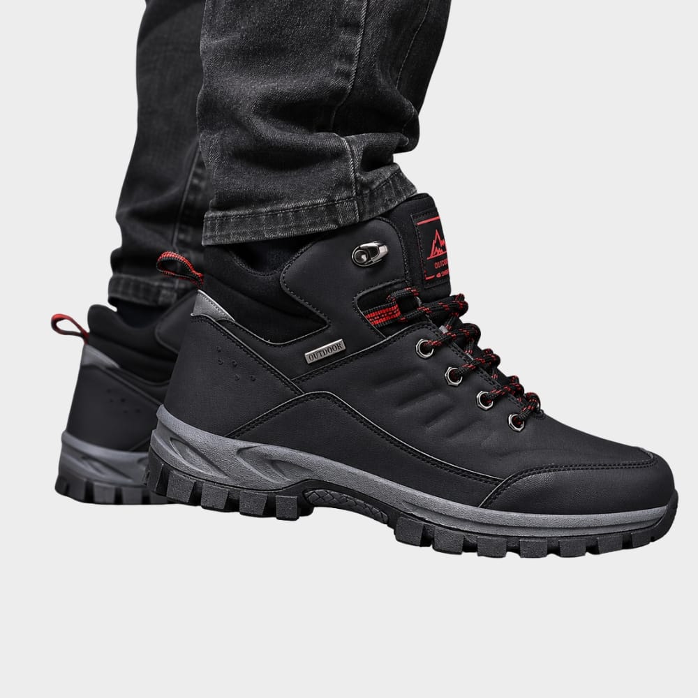 Cairnward-Outdoor mens insulated hiking boots winter high top outdoor walking