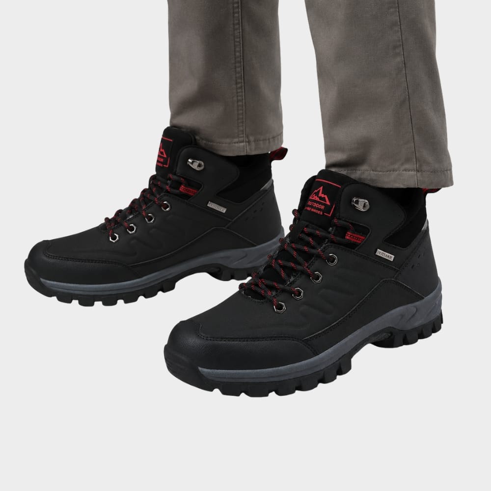 Cairnward-Outdoor mens insulated hiking boots winter high top outdoor walking