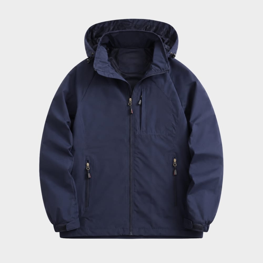 Cairnward-Outdoor mens lightweight waterproof hooded windbreaker jacket