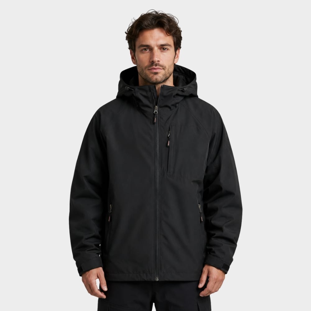 Cairnward-Outdoor mens lightweight waterproof hooded windbreaker jacket