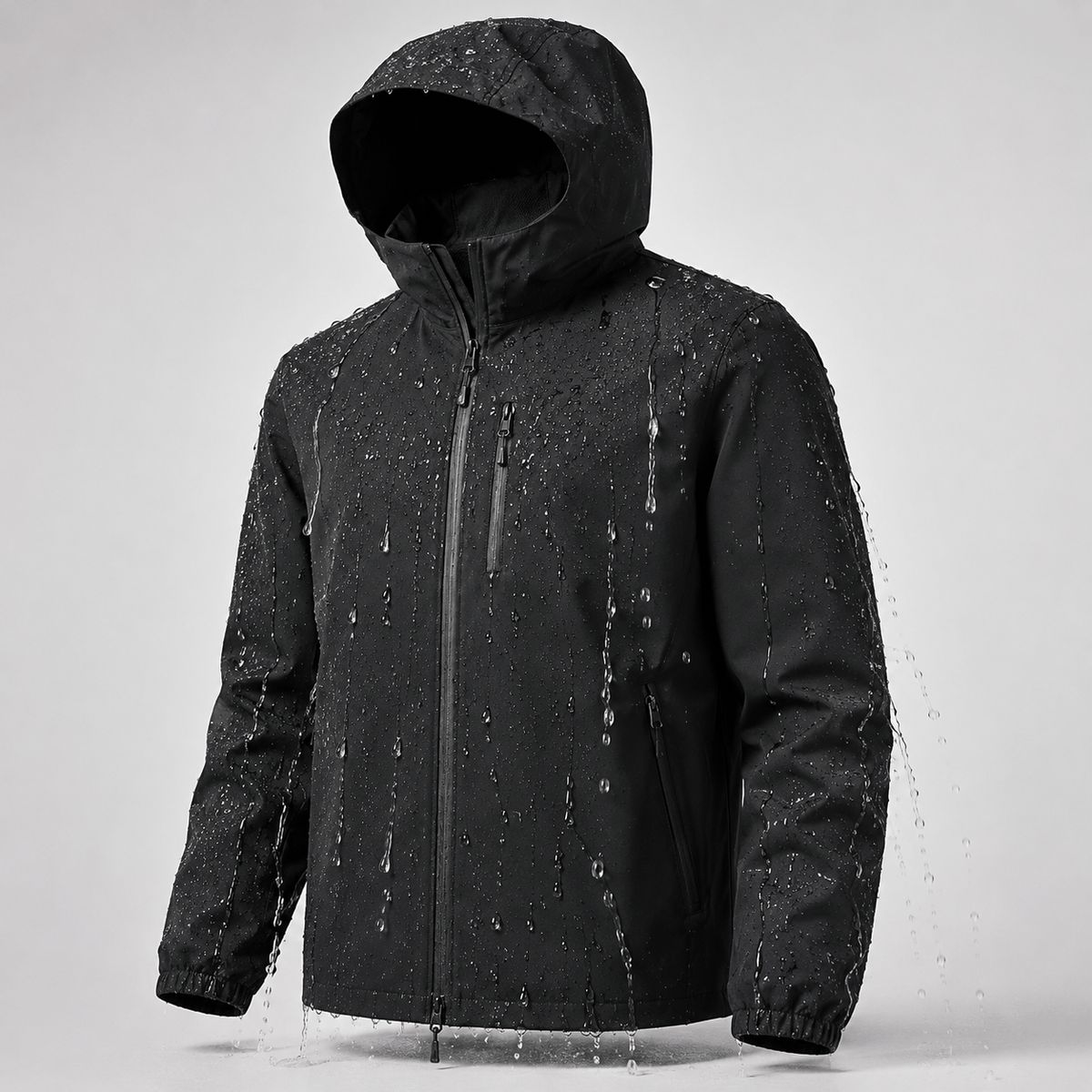 Cairnward-Outdoor mens lightweight waterproof softshell hooded jacket