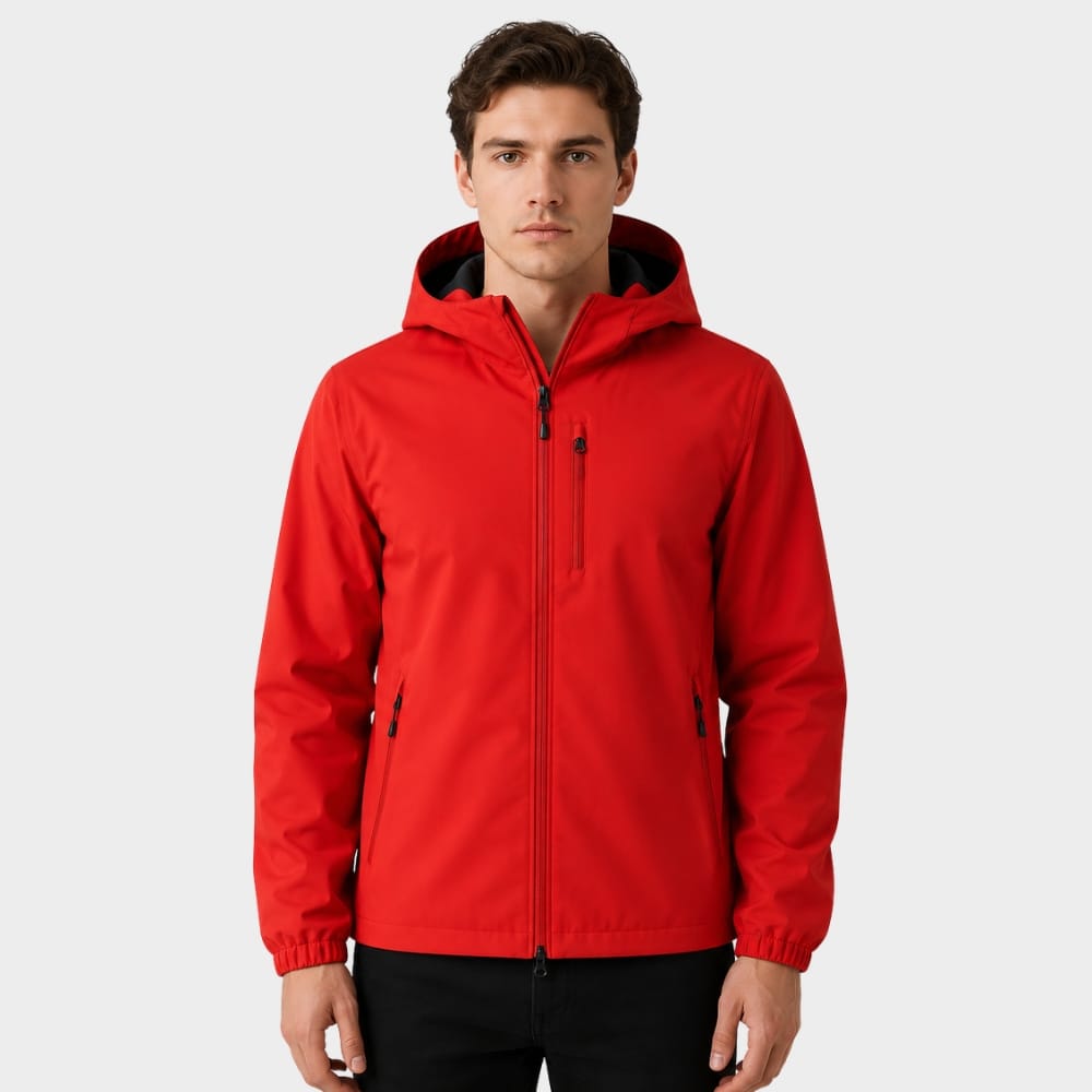 Cairnward-Outdoor mens lightweight waterproof softshell hooded jacket